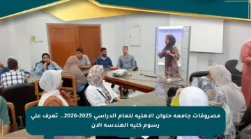 مصروفات جامعة حلوان الأهلية للعام الدراسي 2025-2026.. تعرف على رسوم كلية الهندسة الآن